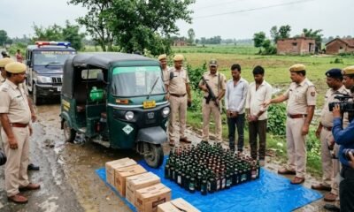 Madhepura: 128 लीटर विदेशी शराब के साथ CNG टेम्पो जब्त, दो गिरफ्तार