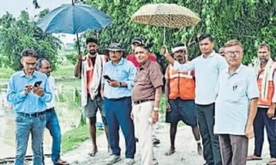 Koshi का जलस्तर बढ़ने से प्रशासन हाई अलर्ट पर: मुख्य अभियंता ने किया पूर्वी तटबंध का औचक निरीक्षण