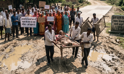 Madhepura: सड़क को तरस रहे दो पंचायतों के 350 परिवार, ग्रामीणों ने दी आंदोलन की चेतावनी