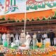 Madhepura: बीएन मंडल स्टेडियम में शान से फहराया तिरंगा