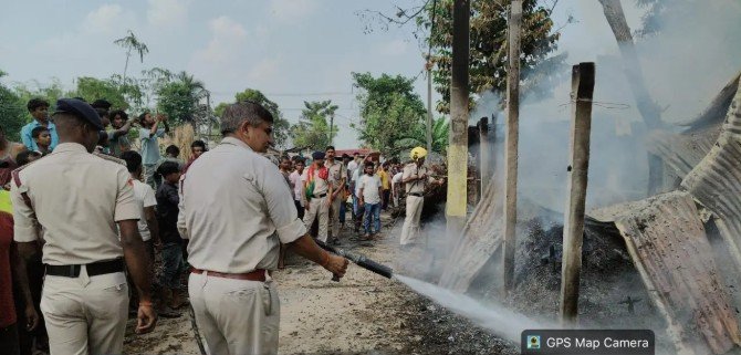 Madhepura Fire Incident: 9 घर जलकर राख, कई बेघर
